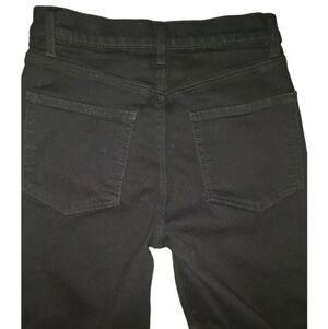 Reformation Audrey High Straight Black Jeans- 26